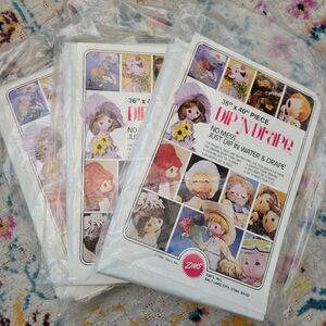 Vintage Zim's Drip N' Drape Lot Of 3